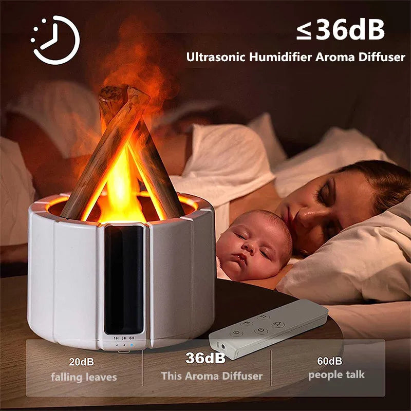 Bonfire- Simulated Flame Aroma Diffuser