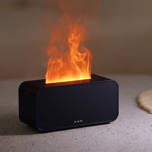 Modern- Simulated Flame Aroma Diffuser