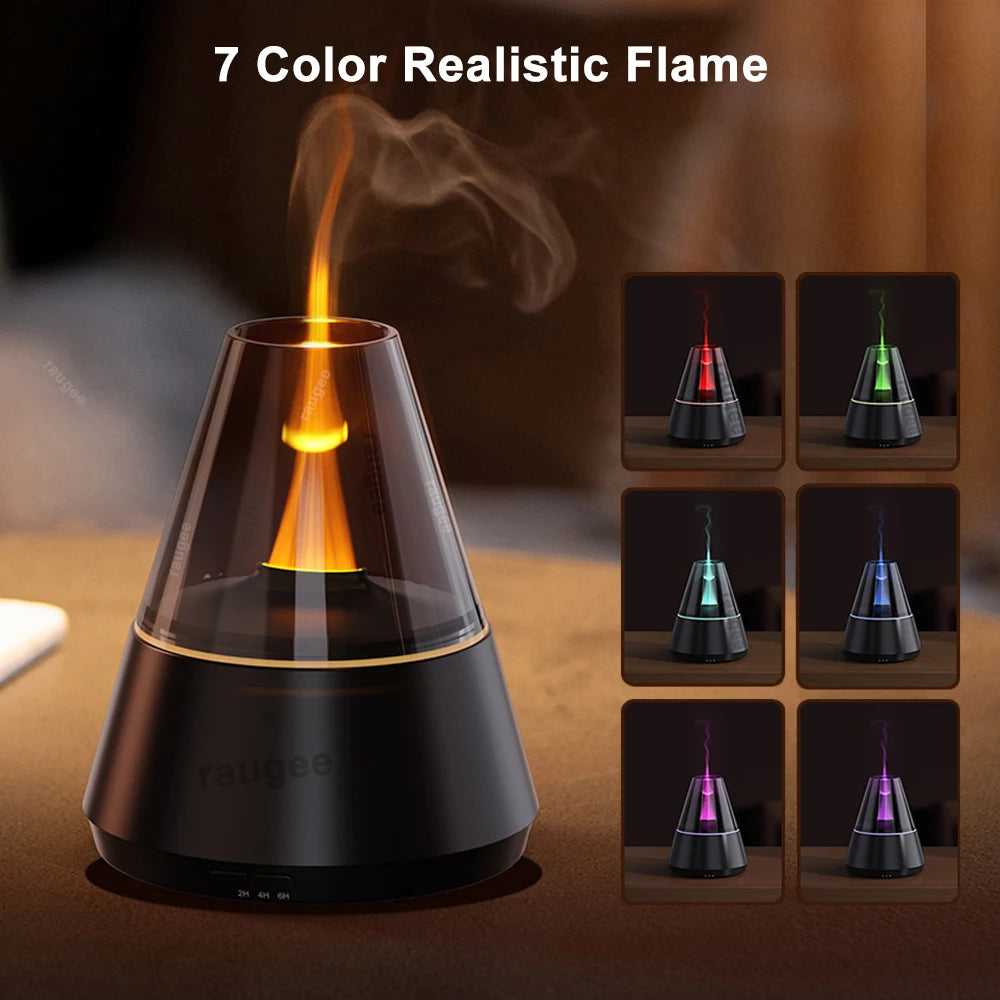 Sleek- Simulated Flame Aroma Diffuser