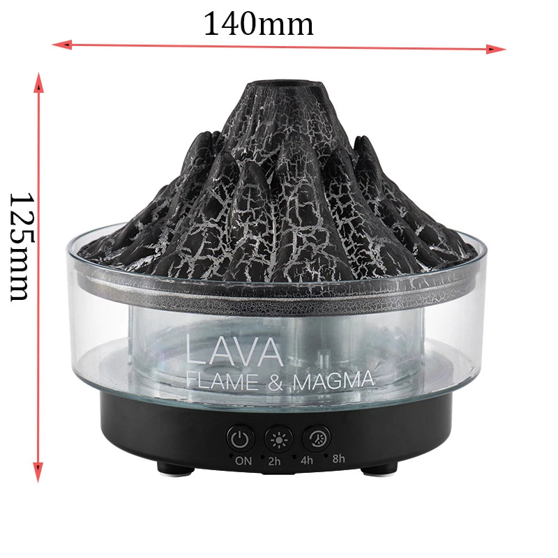Volcano- Simulated Flame Aroma Diffuser