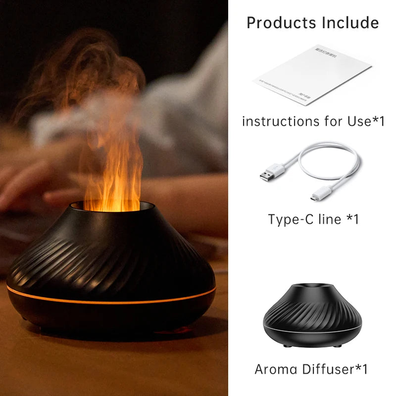 Luxury- Simulated Flame Diffuser