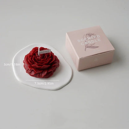Scented Peony Flower Candle