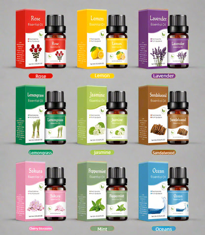 Aroma Diffuser Oil Refills- 18 Scents