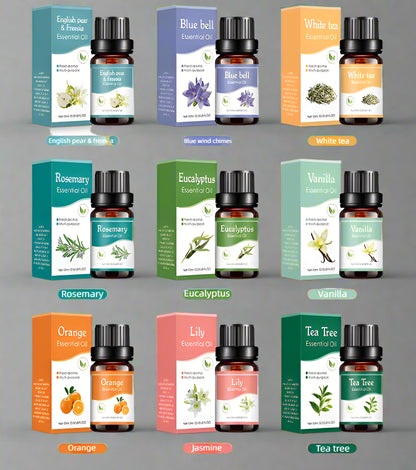 Aroma Diffuser Oil Refills- 18 Scents
