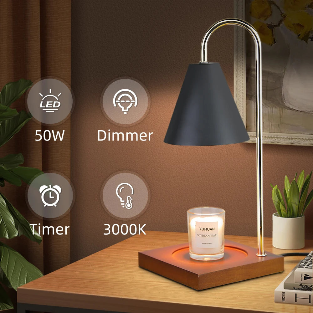 Golden Ember Lamp Candle Warmer