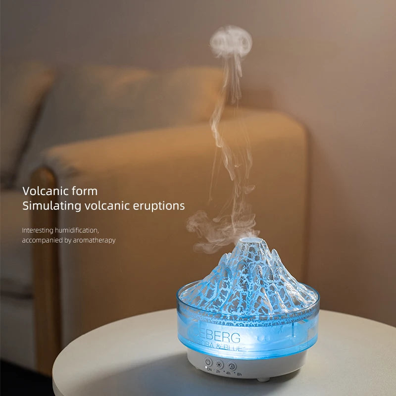 Volcano- Simulated Flame Aroma Diffuser