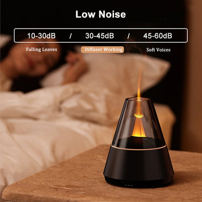 Sleek- Simulated Flame Aroma Diffuser
